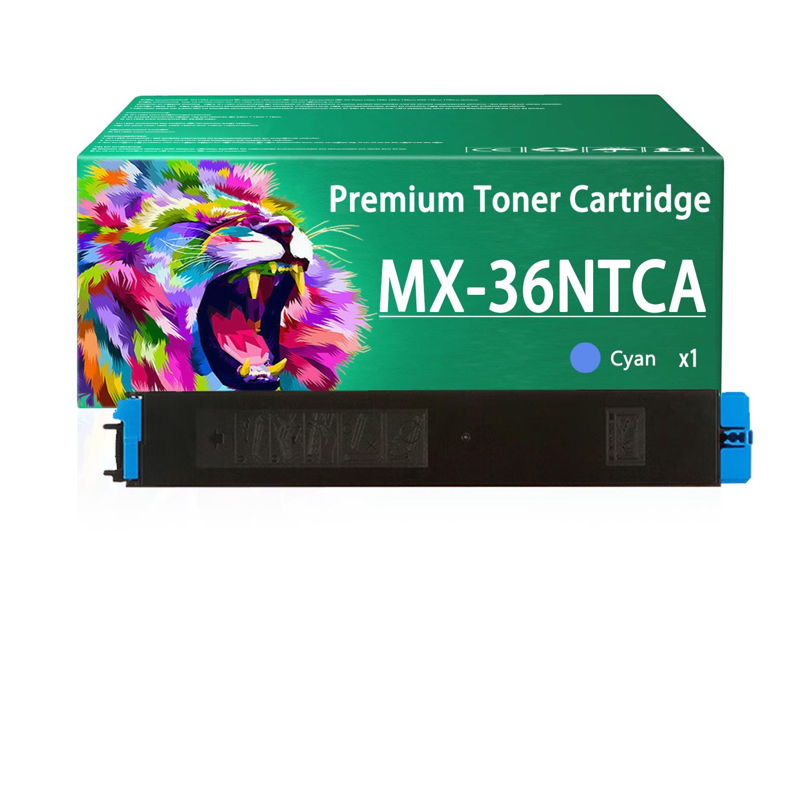 For Sharp MX-36NT MX-36NT-BA MX-36NT-CA MX-36NT-MA MX-36NT-YA Toner Cartridge Work For Sharp MX-2610N MX-2615N MX-2640N MX-3110N MX-3115N MX-3140N MX-3610N MX-3640N MX-3648N MX-2615NC MX-2648NC MX-3148NC Printers