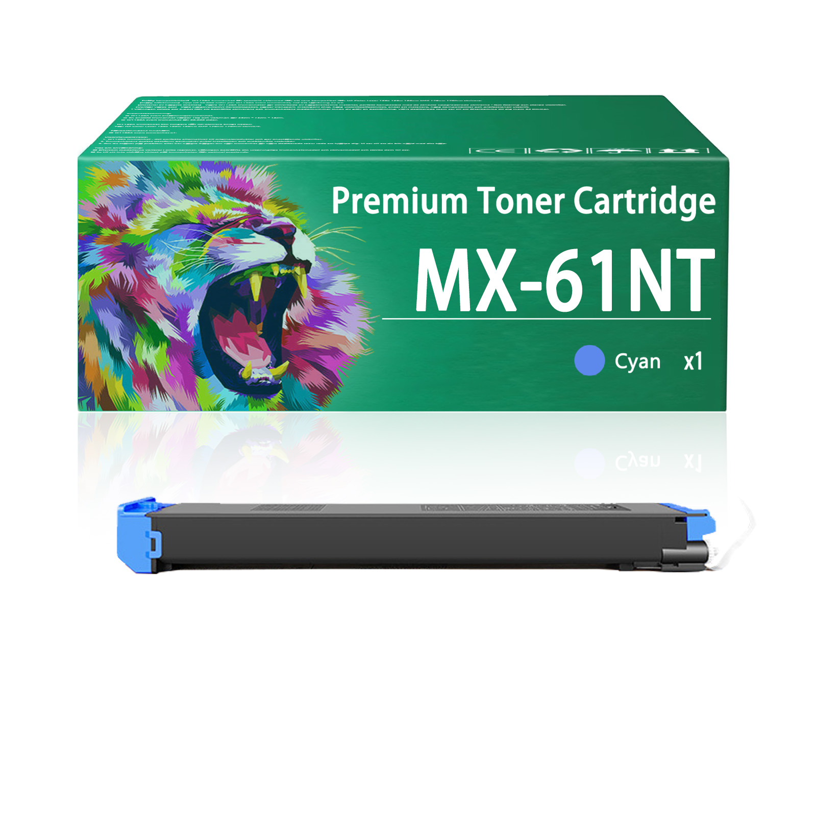 For Sharp MX-61NT MX-61NT-BA MX-61NT-CA MX-61NT-MA MX-61NT-YA Toner Cartridge Work For Sharp MX-2651 MX-3051 MX-3071 MX-3551 MX-3571 MX-4051 MX-4071 Printers