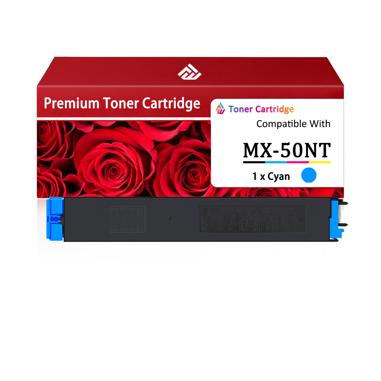 For Sharp MX-50NT MX-50NT-BA MX-50NT-CA MX-50NT-MA MX-50NT-YA Toner Cartridge Work For Sharp MX-4100N MX-4101N MX-5000N MX-5001N Printers