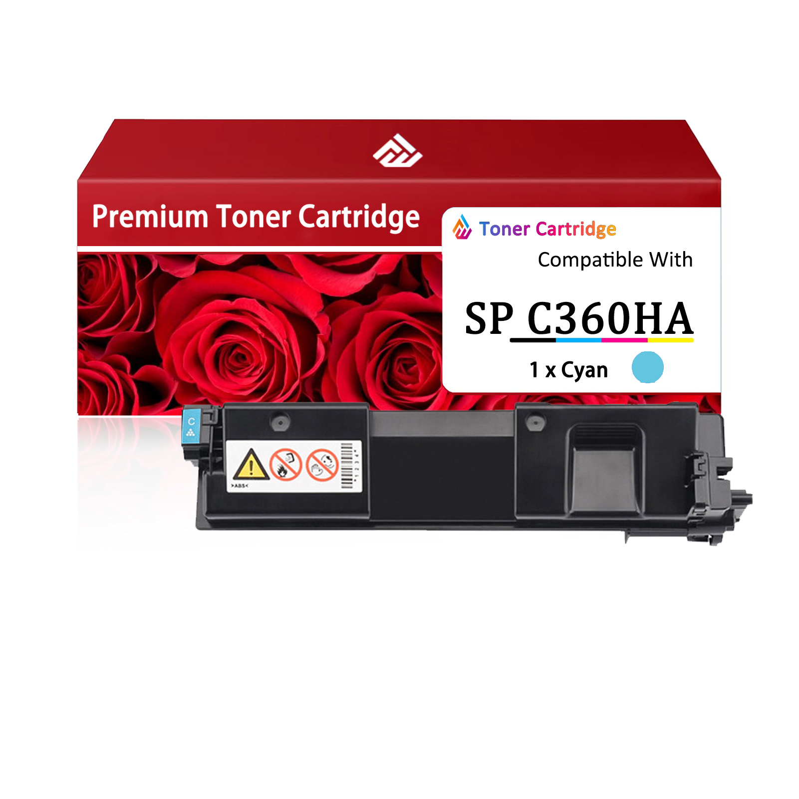 For Ricoh SP C360A 408180 408181 408182 408183 Toner Cartridge Work For Ricoh SP C360DNw SP C360SFNw Printers
