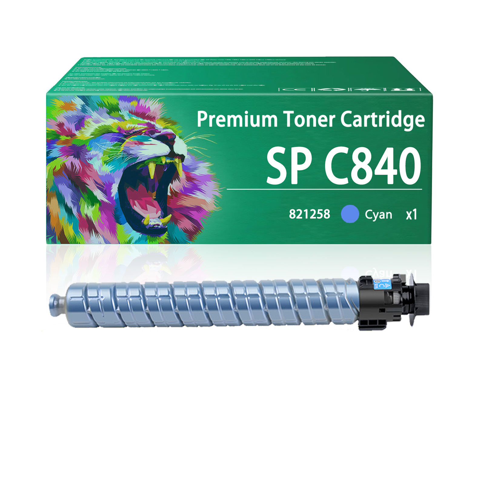 For Ricoh SP C840 821255 821258 821257 821256 Toner Cartridge Work For Ricoh SP C840 C840dn C842 C842dn Printers