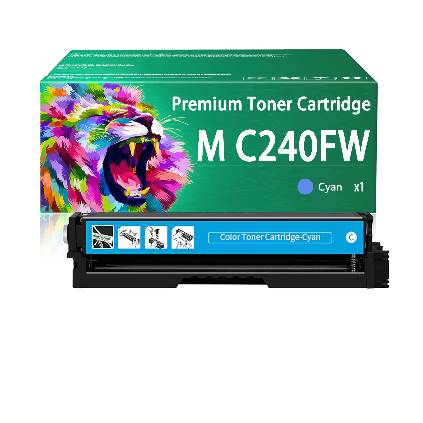 For Ricoh M C240FW 408439 408440 408441 408442 Toner Cartridge Work For Ricoh M C240FW P C200W Printers