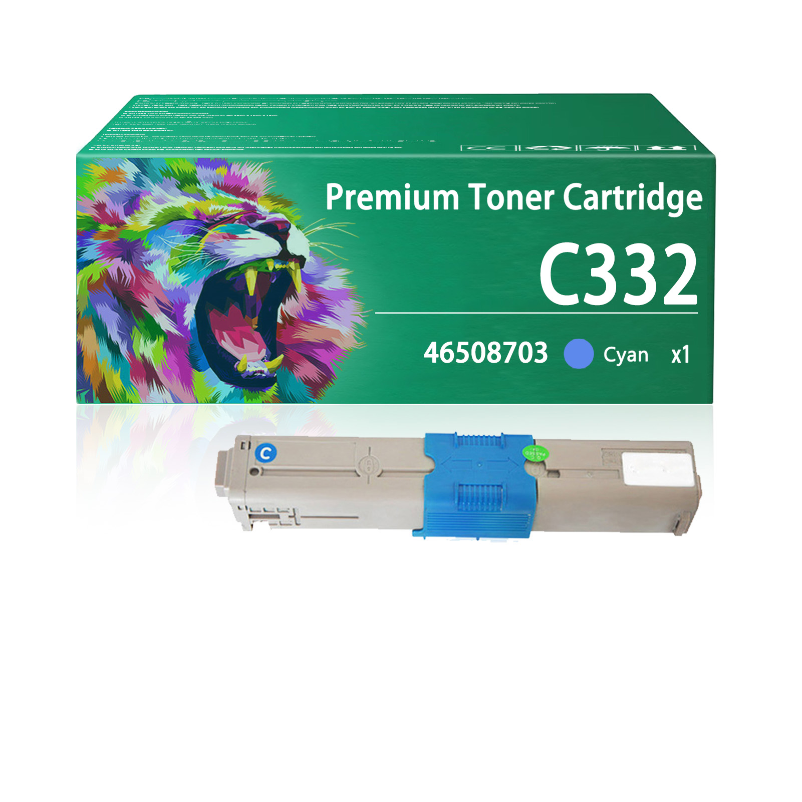 For Ricoh C332 MC363 46508704 46508703 46508702 46508701 Toner Cartridge Work For OKI C332 C332dn MC363 MC363dn Printers
