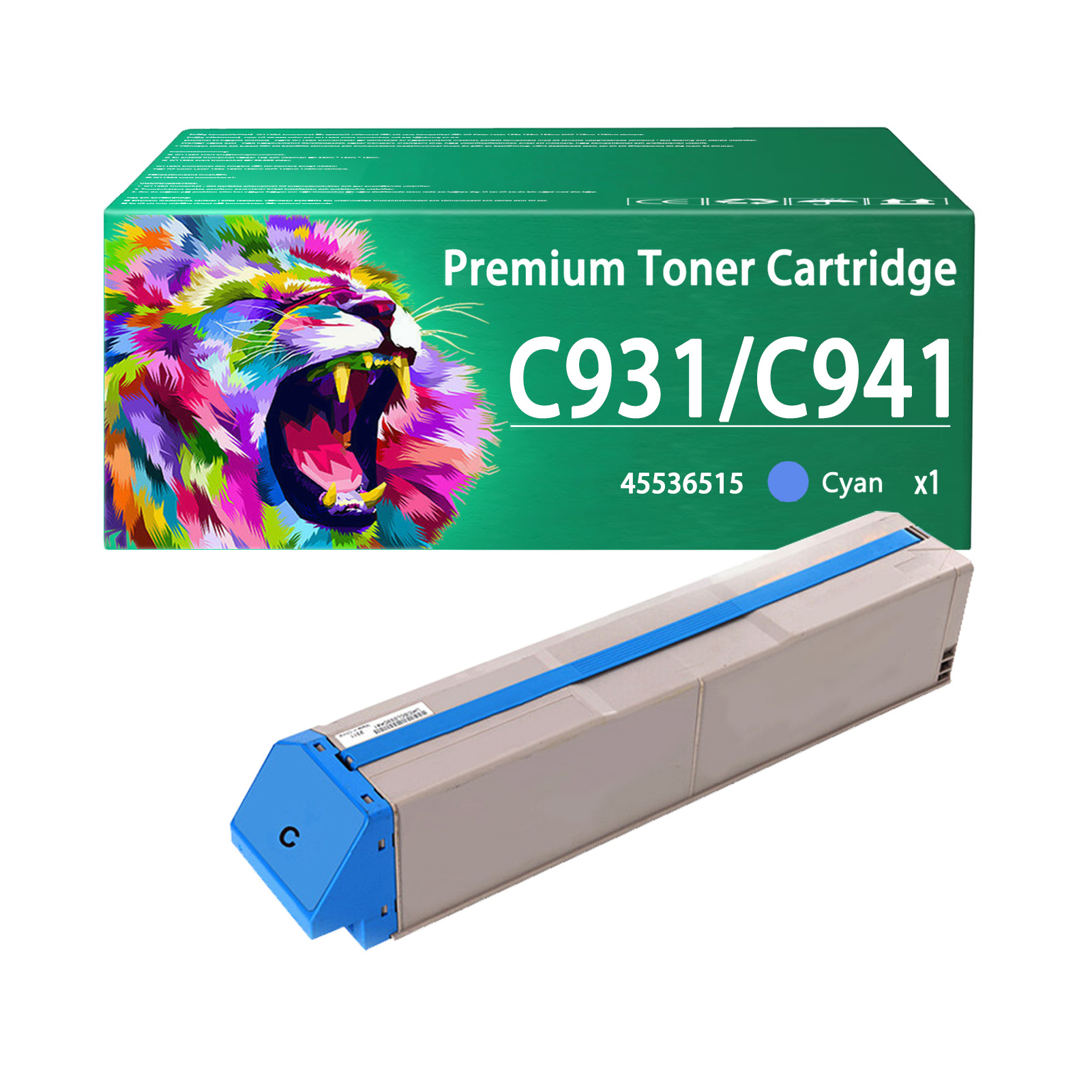 For Ricoh C931 C941 45536516 45536515 45536514 45536513 Toner Cartridge Work For OKI C931 C941 C931dn C931e C941dn C941e Printers