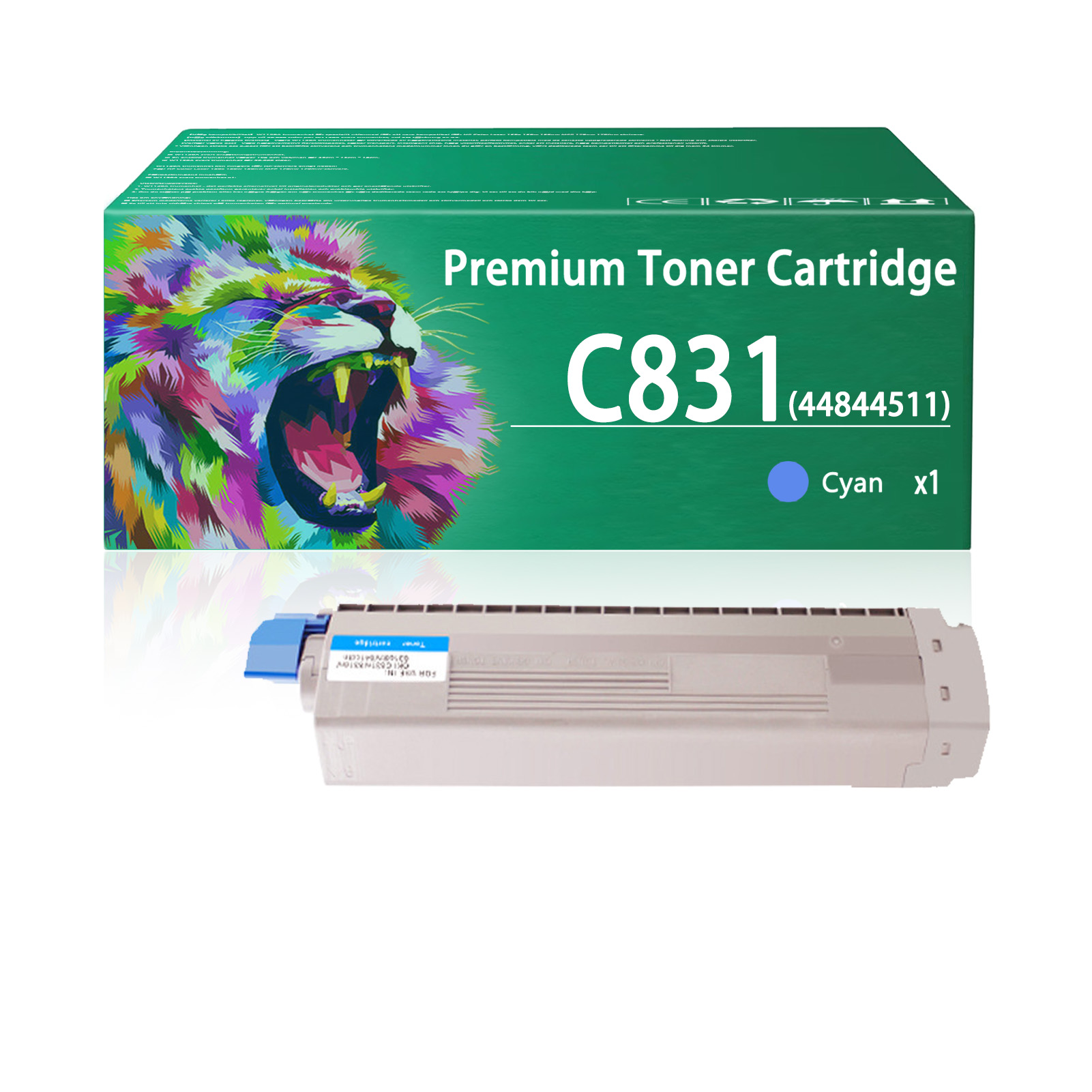 For Ricoh C831 44844512 44844511 44844510 44844509 Toner Cartridge Work For OKI C831 C831n C831dn Printers