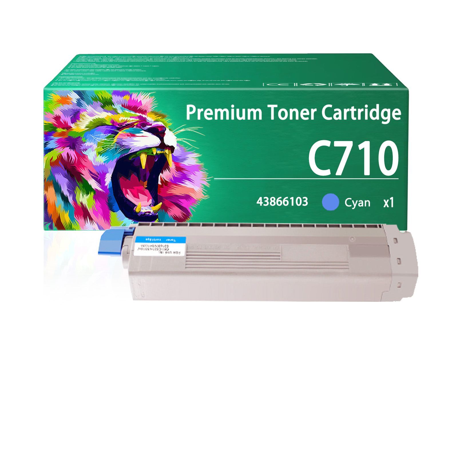 For Ricoh C710 43866104 43866103 43866102 43866101 Toner Cartridge Work For OKI C710 C710N Printers