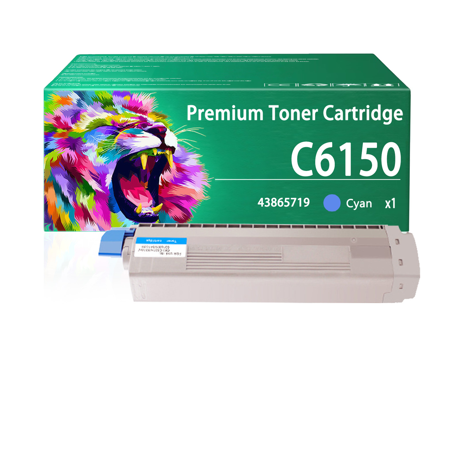 For OKI C6150 43865720 43865719 43865718 43865717 Toner Cartridge Work For OKI C823dn C823n C833dn C833n C843dn Printers