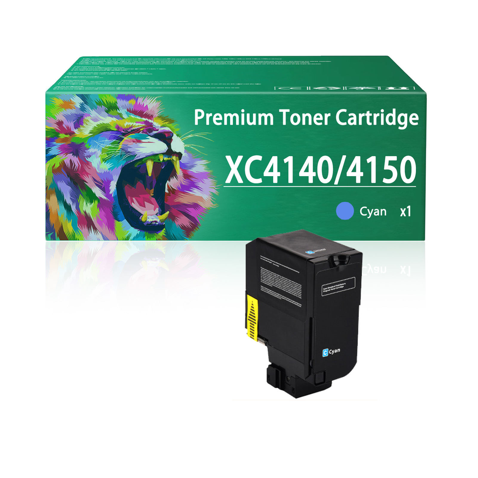For Lexmark XC4150 24B6720 24B6717 24B6718 24B6719 Toner Cartridge Work For Lexmark XC4140 XC4150 XC4143 XC4153 Printers