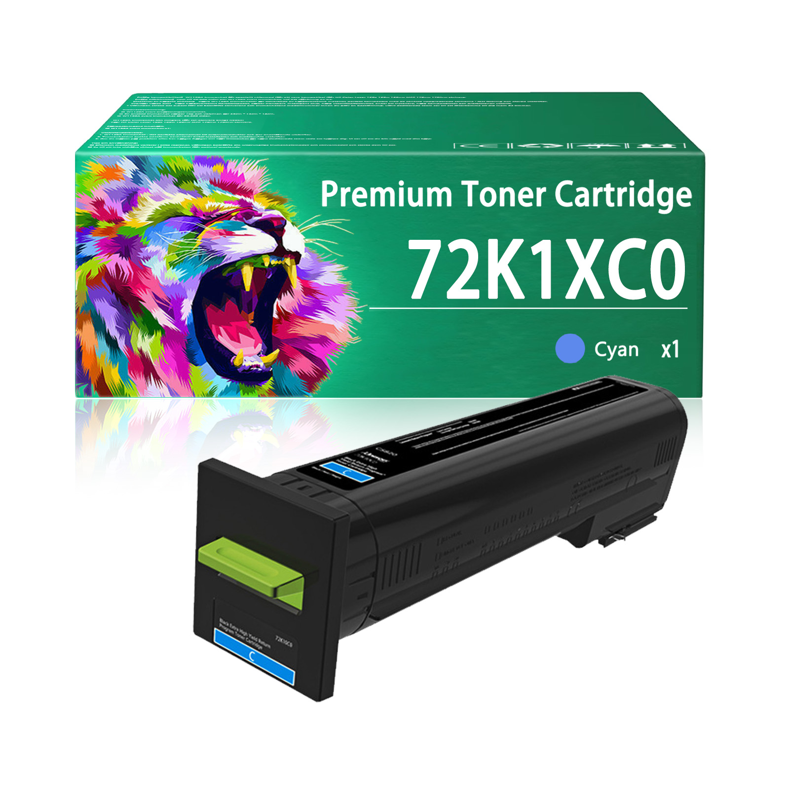 For Lexmark CX820 72K10K0 72K10C0 72K10M0 72K10Y0 Toner Cartridge Work For Lexmark CS820 CX820 CX825 CX860 CS820de CS820dte CS820dtfe CX820de CX820dtfe CX825de CX825dte CX825dtfe CX860de CX860dte Printers