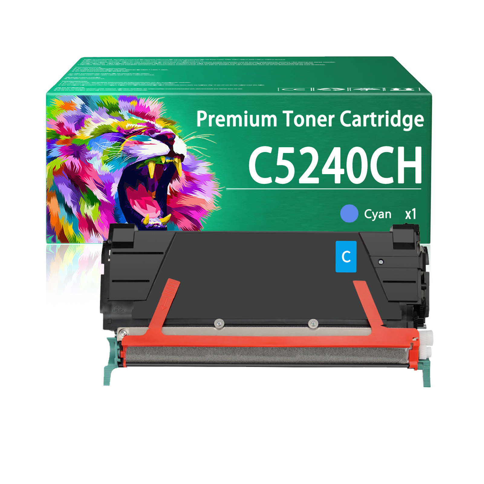  For Lexmark C524 C5240KH C5240CH C5240MH C5240YH Toner Cartridge Work For Lexmark C524 C532 C534 C524n C524dn C524dtn C524tn C532n C532dn C534n C534dn C534dtn Printers