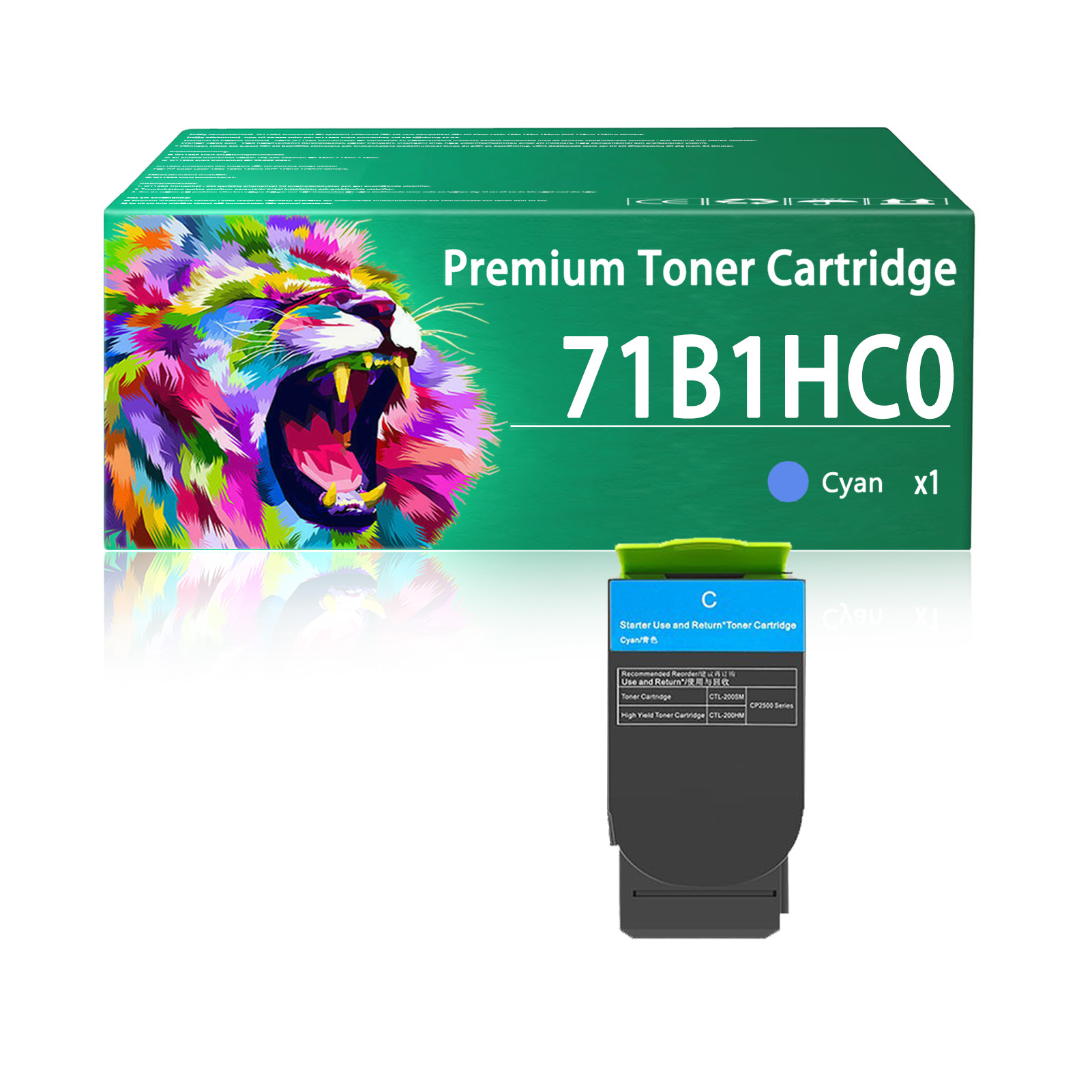 For Lexmark CS417 71B1HK0 71B1HC0 71B1HM0 71B1HY0 Toner Cartridge Work For Lexmark CS417 CS517 CX417 CX517 CS417dn CX417de CS517de CX517de CS417 CS417dn CS517 CS517de CX417 CX417de CX517 CX517de Printers