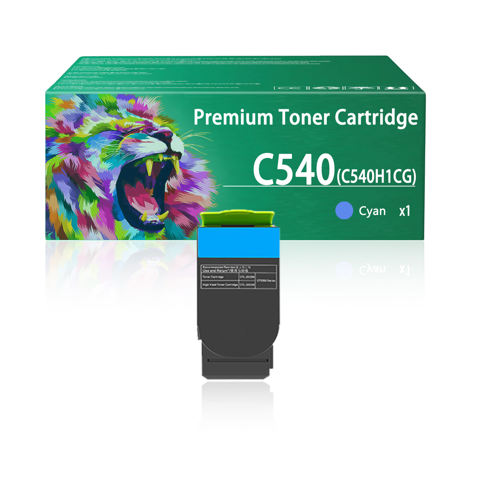 For Lexmark C540 C540H1KG C540H1CG C540H1MG C540H1YG Toner Cartridge Work For Lexmark C540 C543 C544 C546 X543 X544 X546 X548 C540n C540dw C543dn C544n C544dn C544dtn Printers
