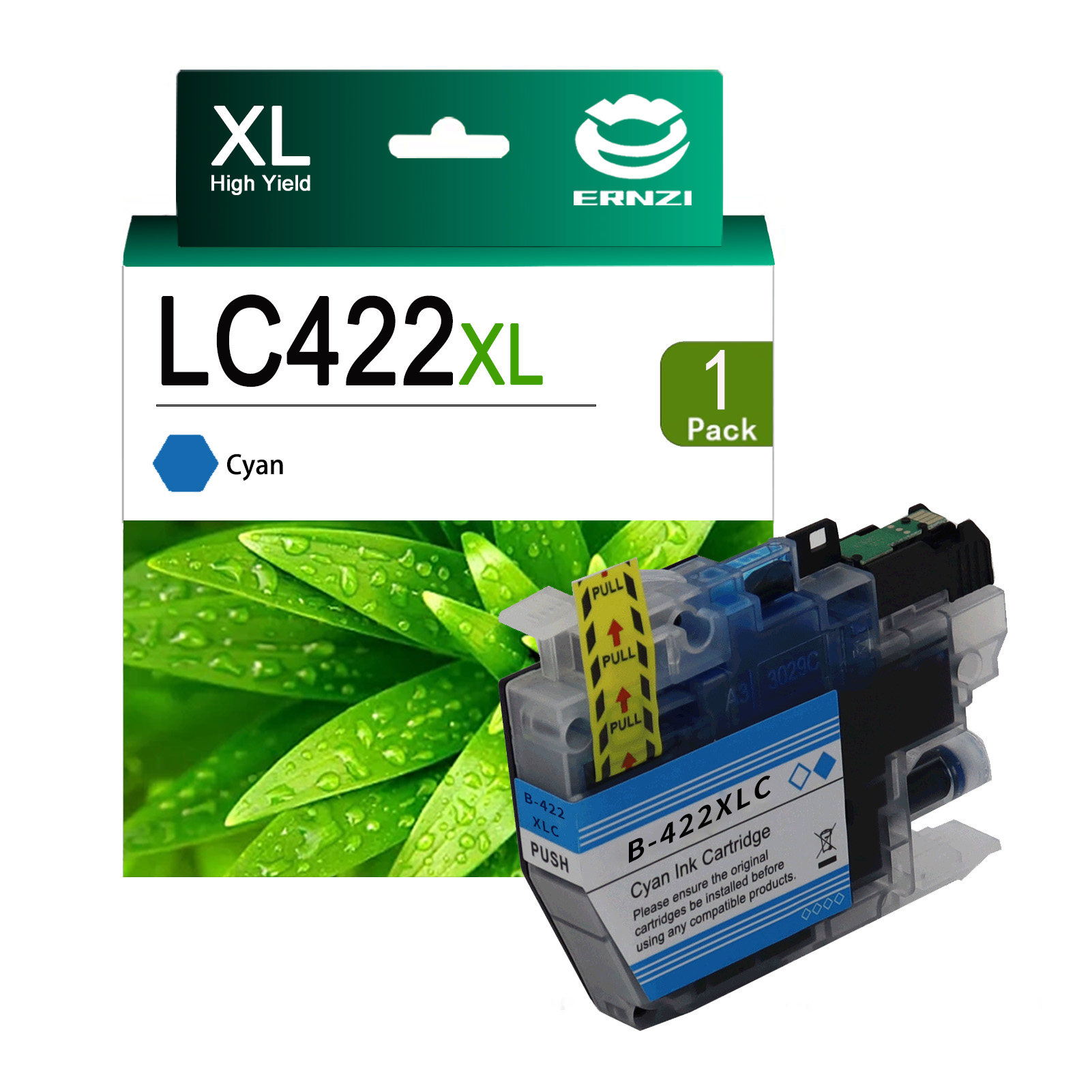 For HP LC422XL Ink Cartridges Work for Brother MFC-J5340DW MFC-J5345DW MFC-J5740DW MFC-J6540DW Printers