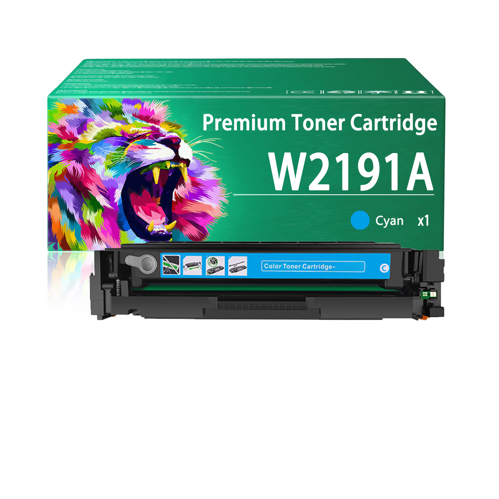For HP 219A W2190A W2191A W2193A W2192A Toner Cartridge Work for HP Laserjet Pro 3202dn 3202dng 3202dw 3302fdn 3302fdng 3302fdw 3302fdwg 3302sdw 3302sdwg Printers