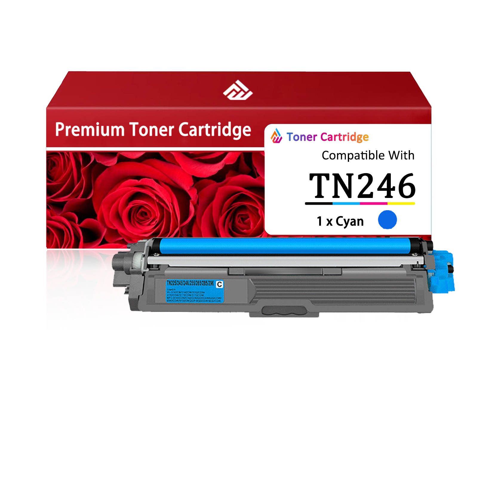 For TN246 Toner Cartridge Work For Brother MFC-9142CDN MFC-9332CDW MFC-9342CDW HL-3142CW HL-3152CDW HL-3172CDW DCP-9017CDW DCP-9022CDW Printers