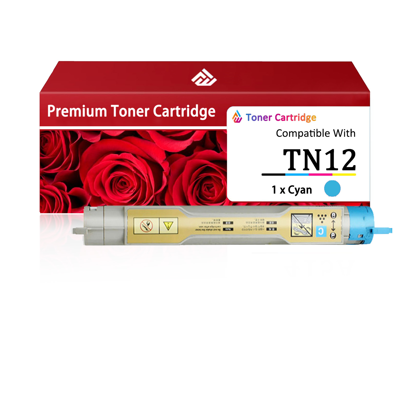 For TN12 Toner Cartridges Work For Brother HL-4200C HL-4200CE HL-4200CEN HL-4200CN Printers