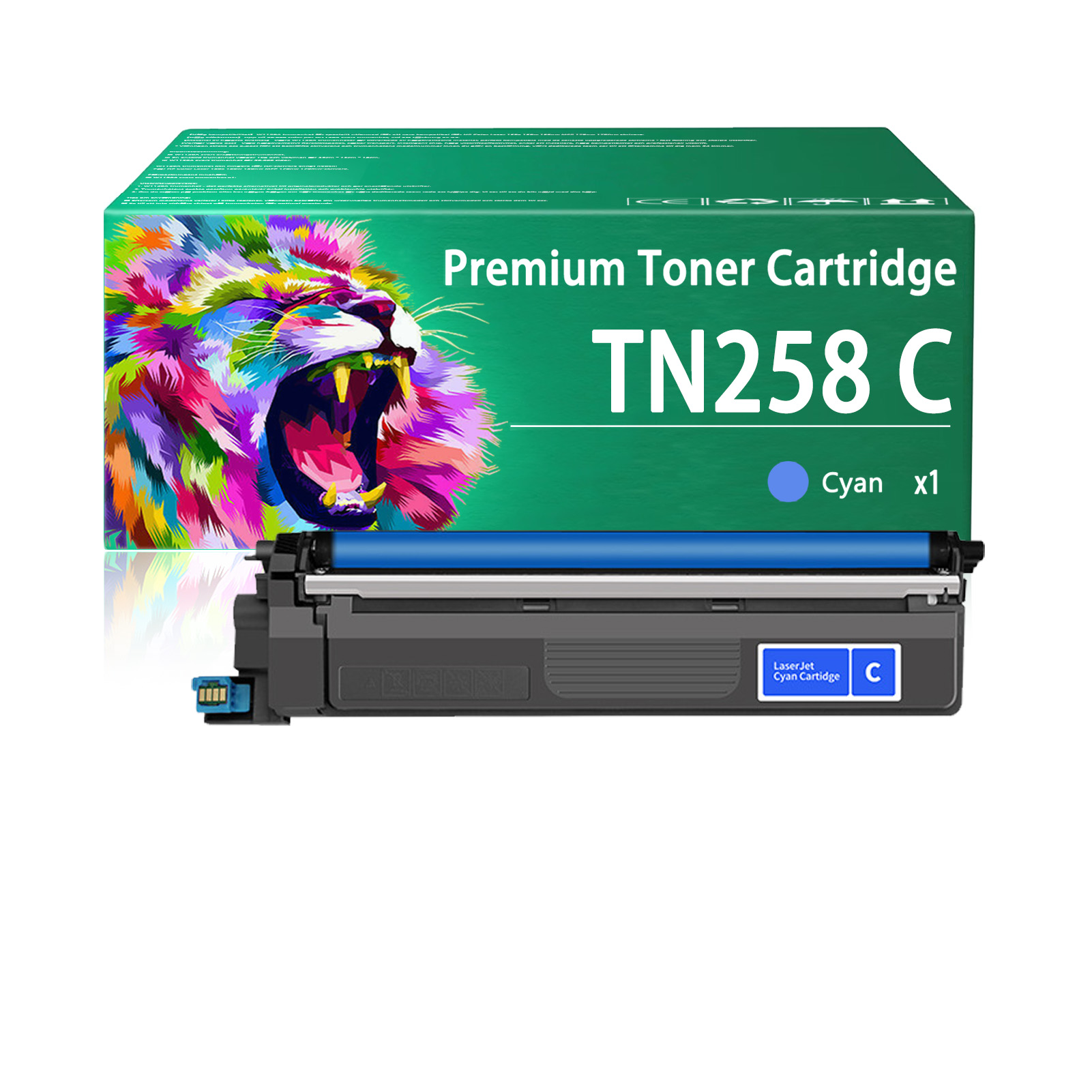 For TN258 Toner Cartridge Work For Brother HL-L8240CDW MFC-L8390CDW MFC-L8340CDW Printers