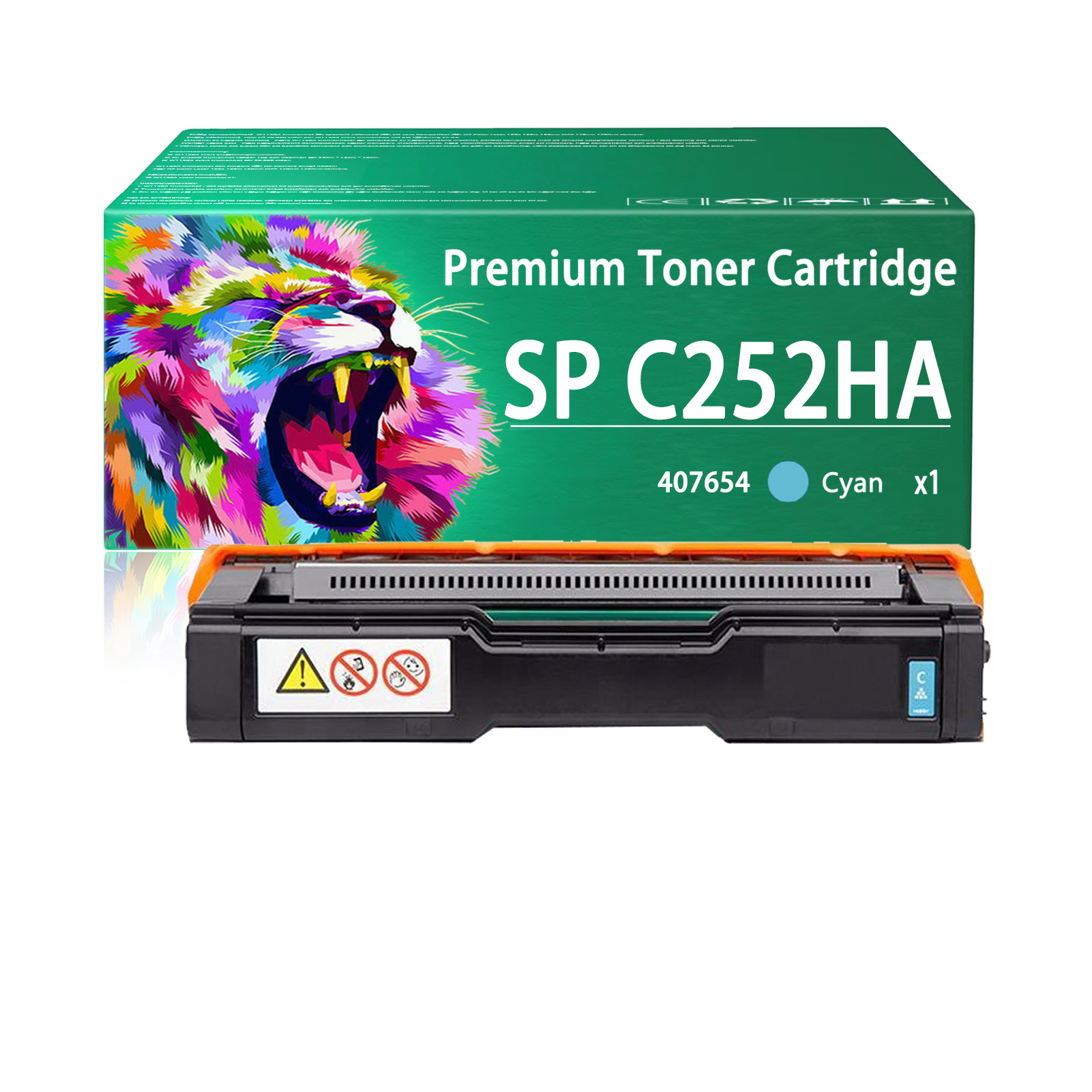 For SP C252HA 407653 407654 407655 407656 Toner Cartridge Work For Ricoh SP C252DN C252SF C262DNw C262SFNw Printers