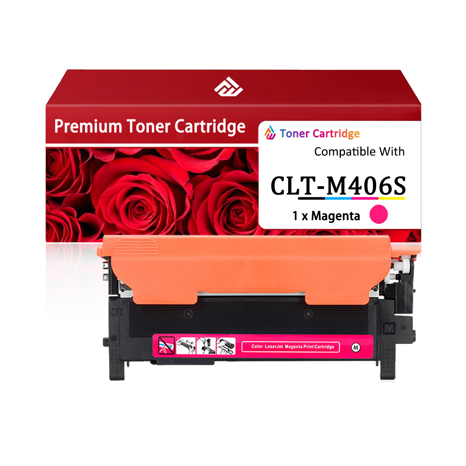 For Samsung CLT-406S CLT-K406S CLT-C406S CLT-M406S CLT-Y406S Toner Cartridge Work For Samsung Proxpress SL-C2620DW SL-C2670FW SL-C2680FX Printers