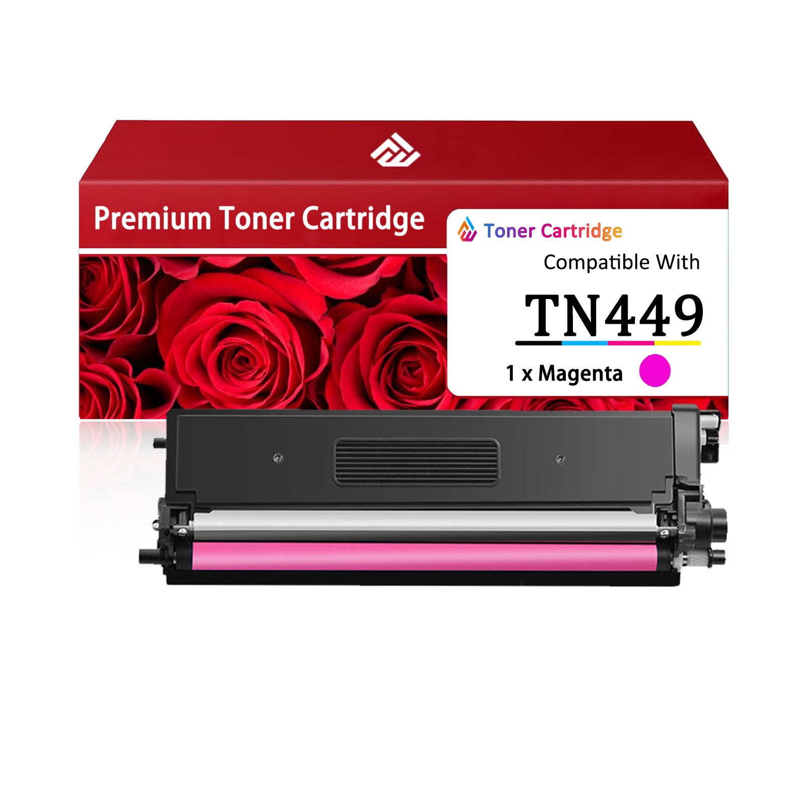 For Brother TN449 Toner Cartridge Work For Brother HL-L8260CDW HL-8360CDWT HL-8360CDW HL-L9310CDW DCP-L8410CDW MFC-L8610CDW MFC-L8690CDW MFC-8900CDW MFC-L9570CDW Printers