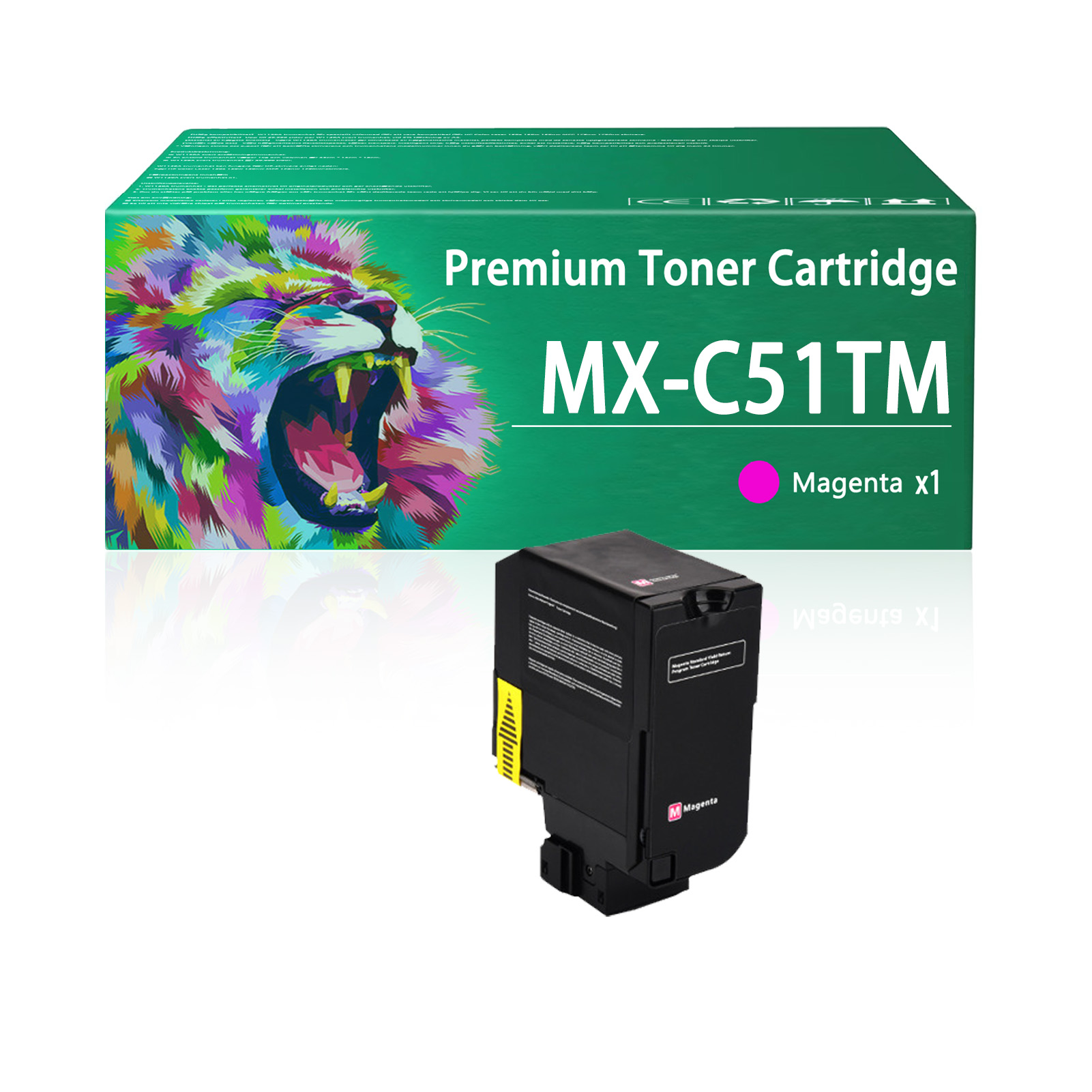 For Sharp MX-C51T MX-C51TB MX-C51TC MX-C51TM MX-C51TY Toner Cartridge Work For Sharp MX-C507P Printers