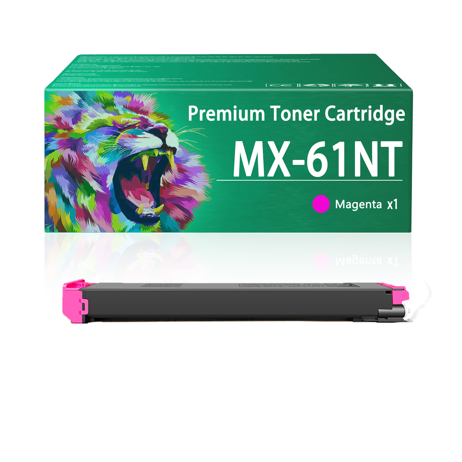 For Sharp MX-61NT MX-61NT-BA MX-61NT-CA MX-61NT-MA MX-61NT-YA Toner Cartridge Work For Sharp MX-2651 MX-3051 MX-3071 MX-3551 MX-3571 MX-4051 MX-4071 Printers
