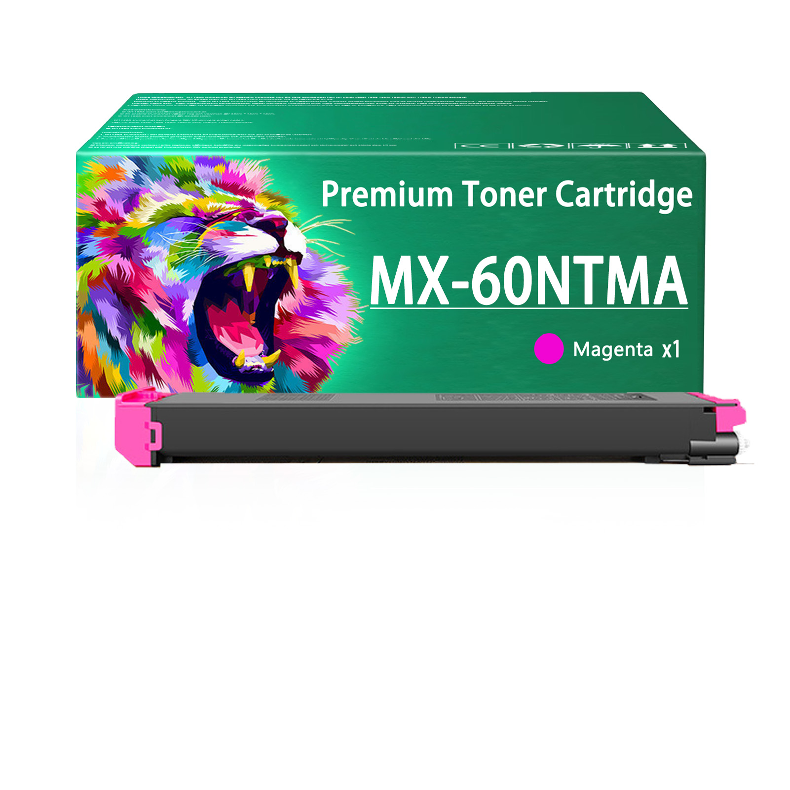 For Sharp MX-60NT MX-60NT-BA MX-60NT-CA MX-60NT-MA MX-60NT-YA Toner Cartridge Work For Sharp MX-2630N 3050N 3070N 3550N 3570 3570N 4050N 4070N 5050N 5070N 6050N 6070N Printers