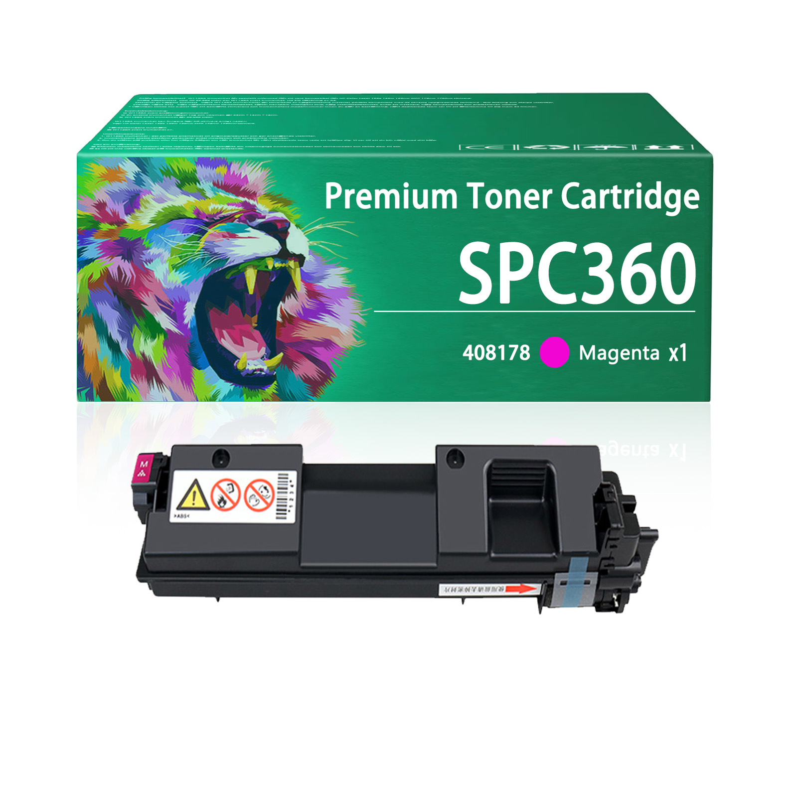 For Ricoh SP C360HA 408176 408177 408178 408179 Toner Cartridge Work For Ricoh SP C360DNw SP C360SFNw Printers