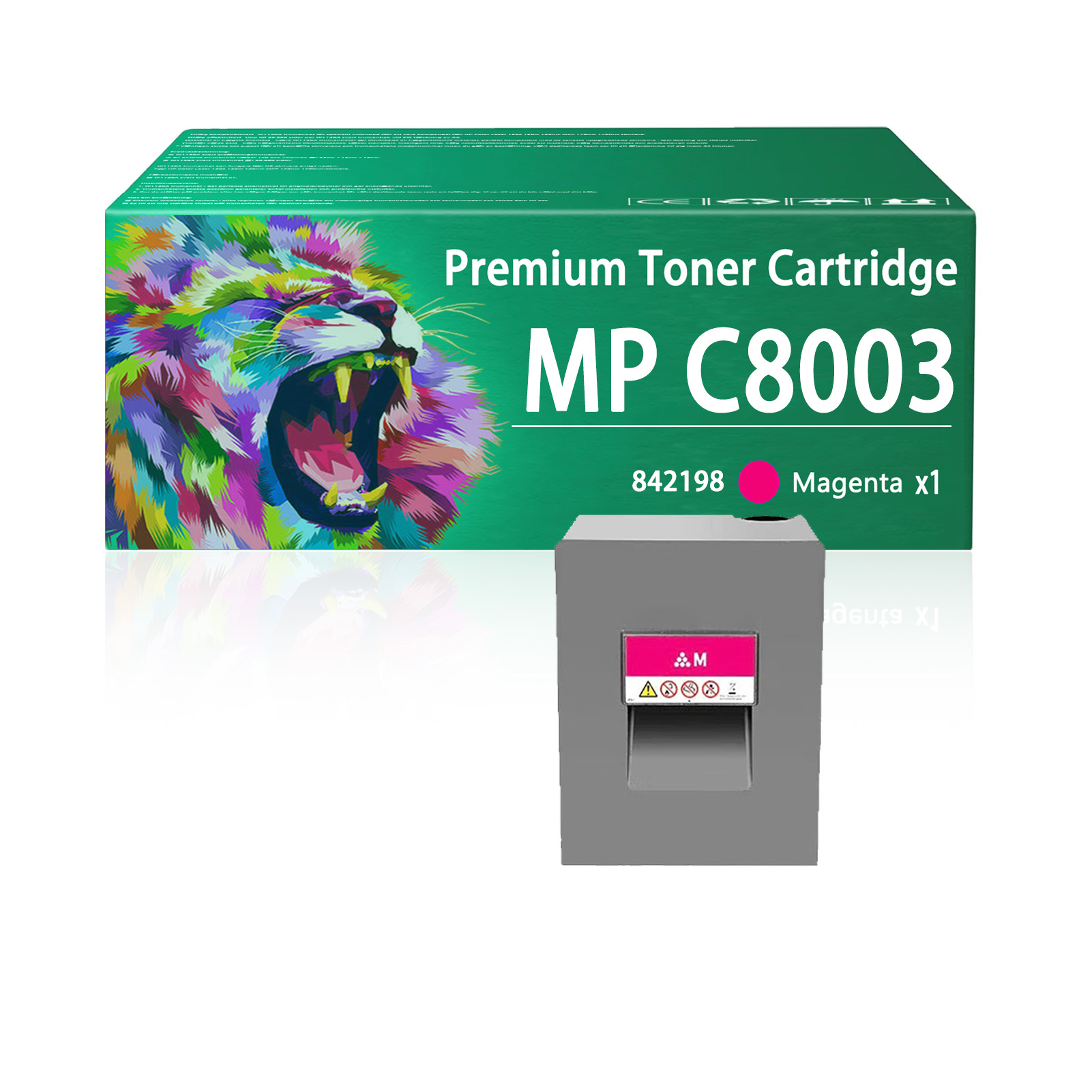 For Ricoh MP C8003 842196 842199 842198 842197 Toner Cartridge Work For Ricoh MP C8003 MP C6503 IM C6500 IM C8000 Printers