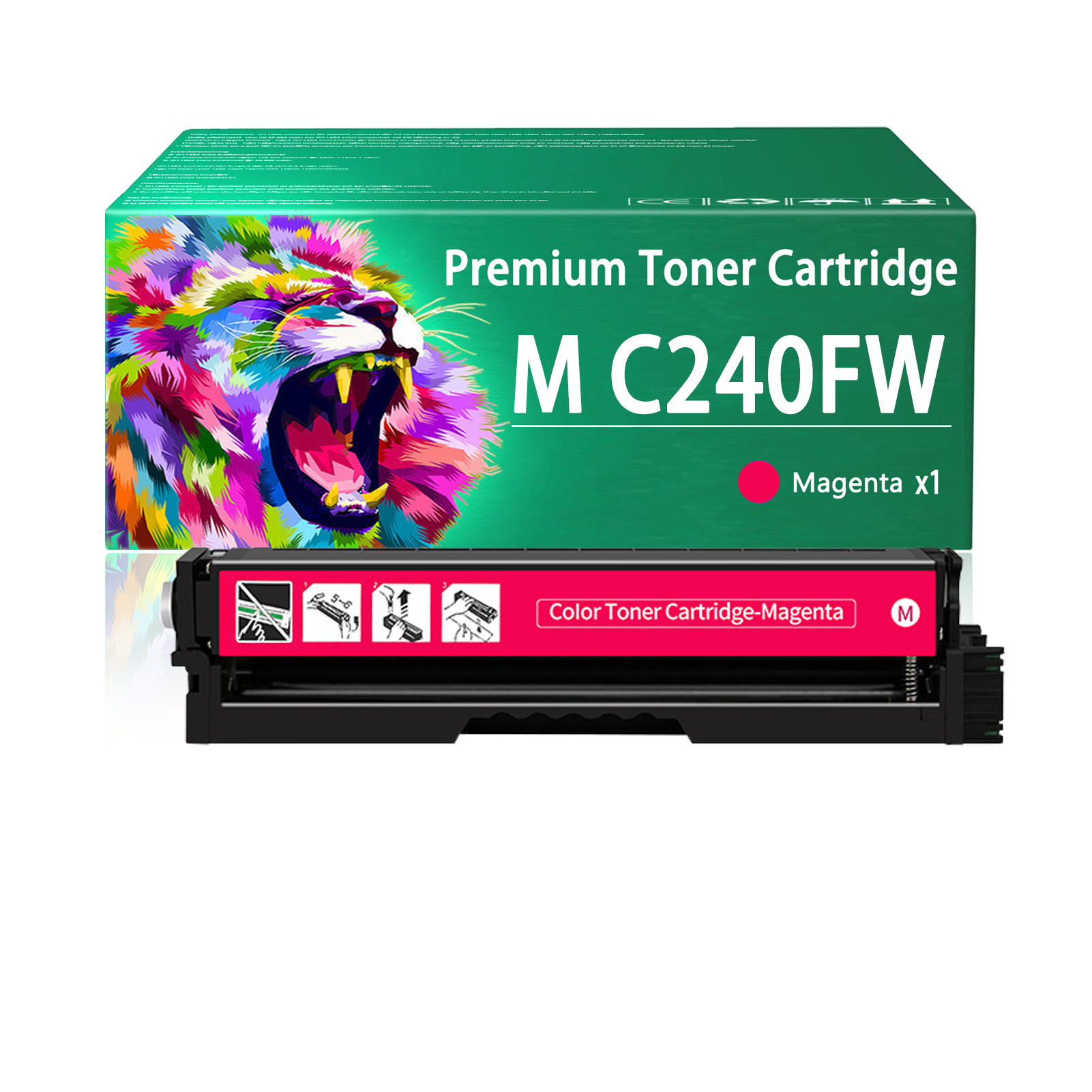 For Ricoh M C240FW 408439 408440 408441 408442 Toner Cartridge Work For Ricoh M C240FW P C200W Printers