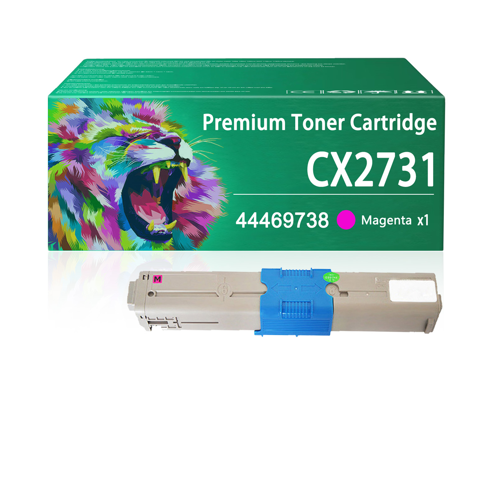 For Ricoh C532 MC573 44469813 44469739 44469738 44469737 Toner Cartridge Work For OKI Data CX2731 CX2731MFP Printers