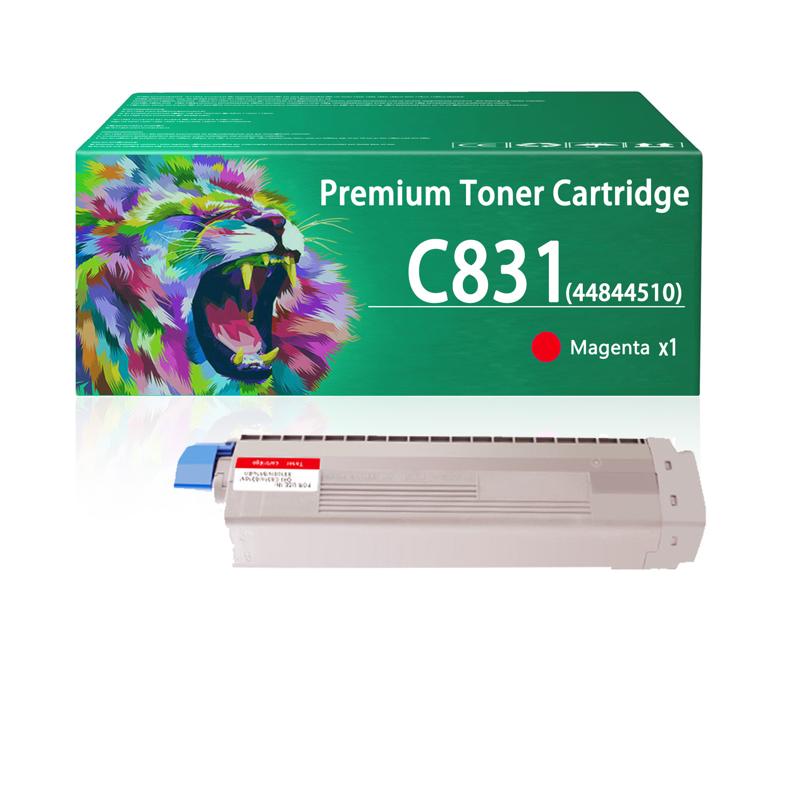 For Ricoh C831 44844512 44844511 44844510 44844509 Toner Cartridge Work For OKI C831 C831n C831dn Printers