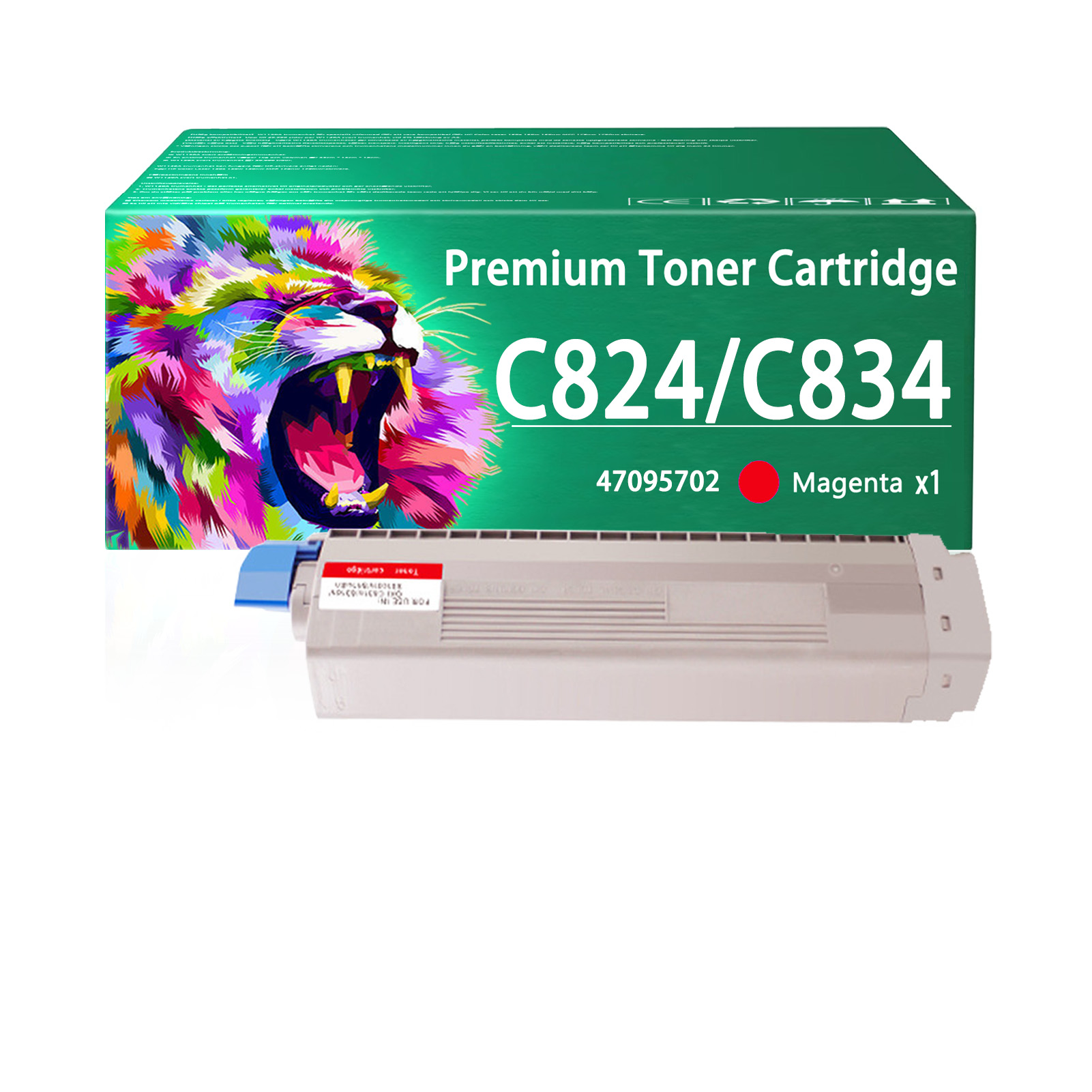 For OKI C824 C834 47095704 47095703 47095702 47095701 Toner Cartridge Work For OKI C824n C824dn C834nw C834dnw C844dnw Printers