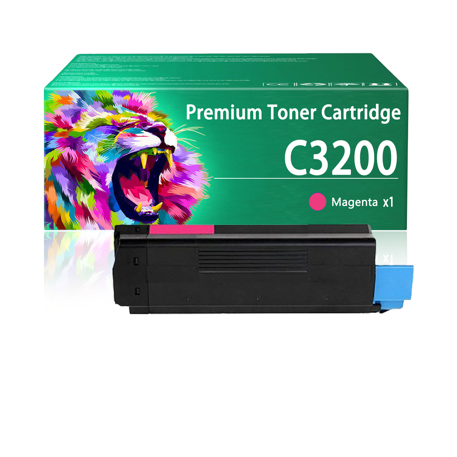 For OKI C3200n 43034804 43034803 43034802 43034801 Toner Cartridge Work For OKI C3200 C3200N C3100 C3100n Printers