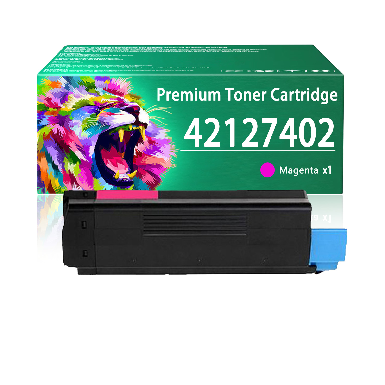 For OKI C5100 42127404 42127403 42127402 42127401 Toner Cartridge Work For OKl C5100 C5100N C5150N C5200 C5250 C5300 C5300N C5400 C5400DN C5400DTN C5400N C5400TN C5450 C5510MFP C5540 C5540MFP Printers