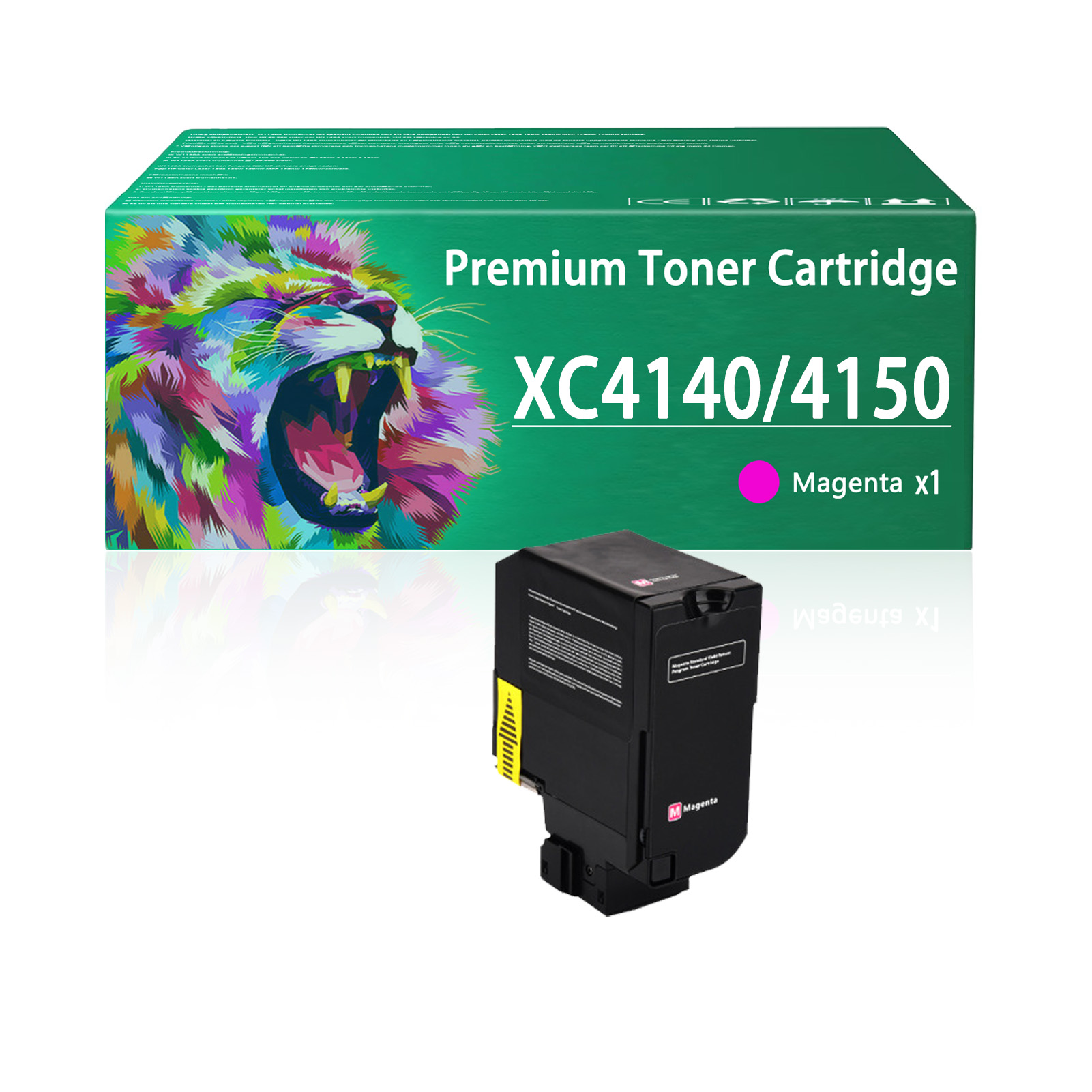 For Lexmark XC4150 24B6720 24B6717 24B6718 24B6719 Toner Cartridge Work For Lexmark XC4140 XC4150 XC4143 XC4153 Printers