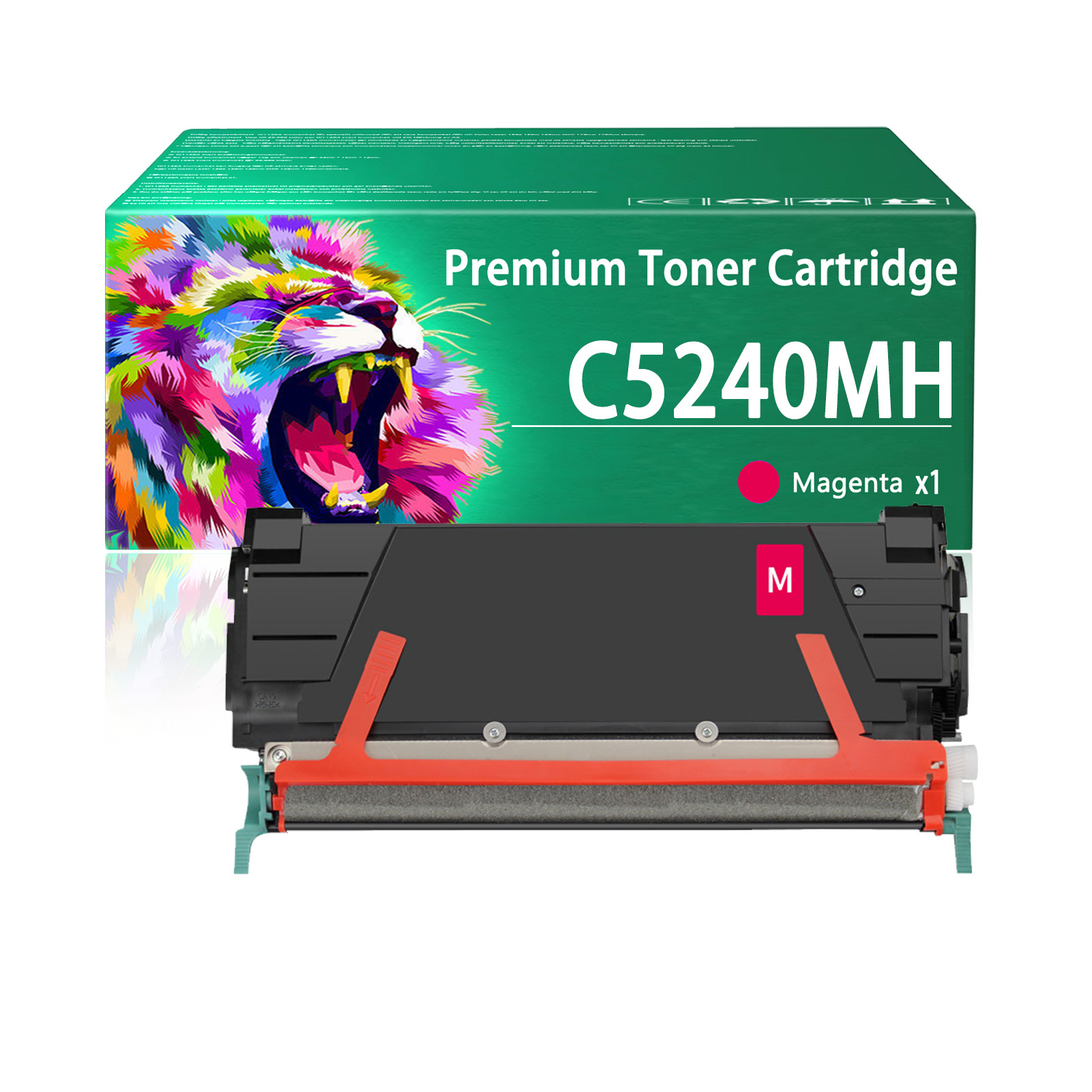  For Lexmark C524 C5240KH C5240CH C5240MH C5240YH Toner Cartridge Work For Lexmark C524 C532 C534 C524n C524dn C524dtn C524tn C532n C532dn C534n C534dn C534dtn Printers
