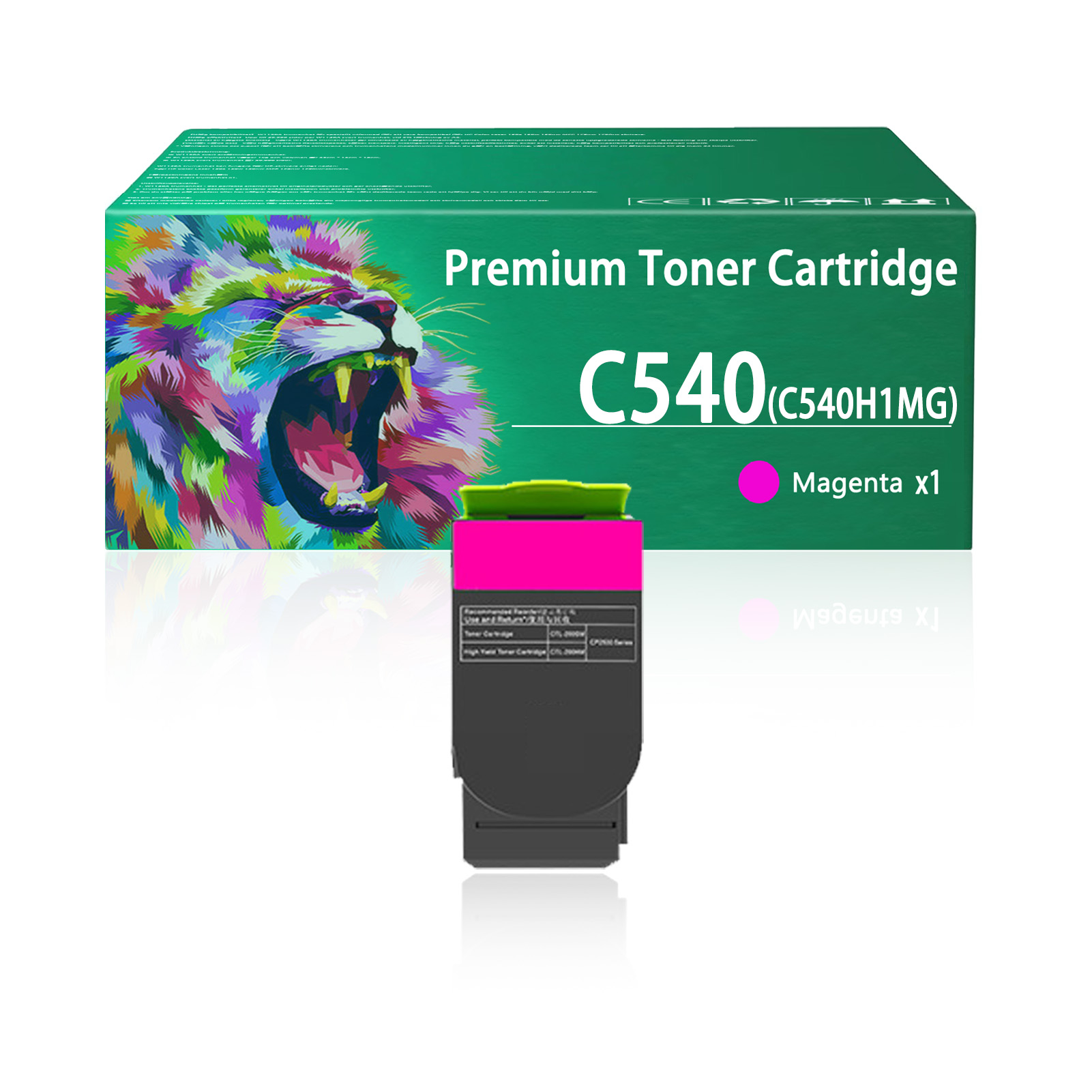 For Lexmark C540 C540H1KG C540H1CG C540H1MG C540H1YG Toner Cartridge Work For Lexmark C540 C543 C544 C546 X543 X544 X546 X548 C540n C540dw C543dn C544n C544dn C544dtn Printers