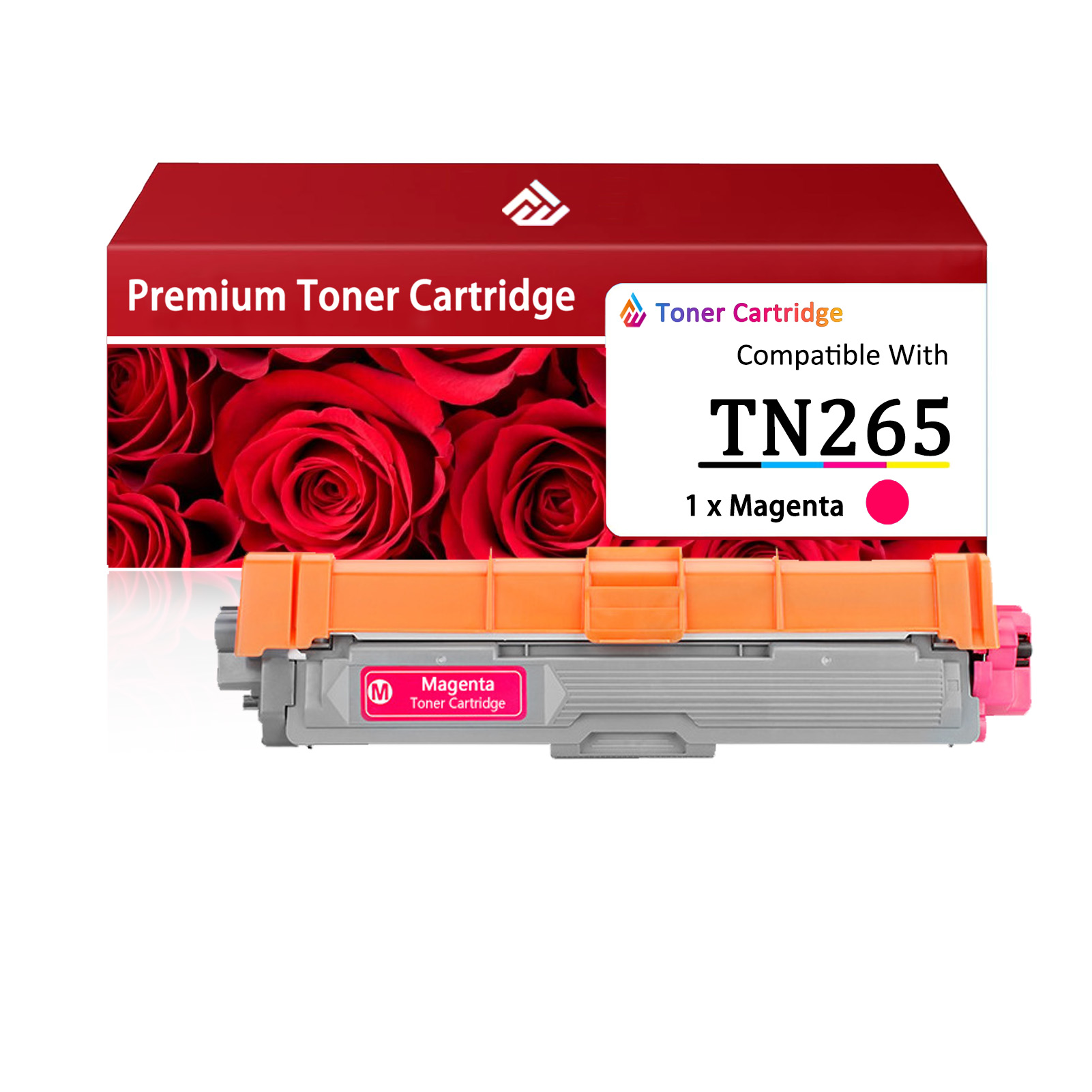 For TN265 Toner Cartridge Work For Brother HL-3140CW HL-3180CDW HL-3150CDN HL-3170CDW MFC-9130CW MFC-9140CDN MFC-9330CDW MFC-9335CDW MFC-9340CD DCP-9015CDW DCP-9020CDN Printers