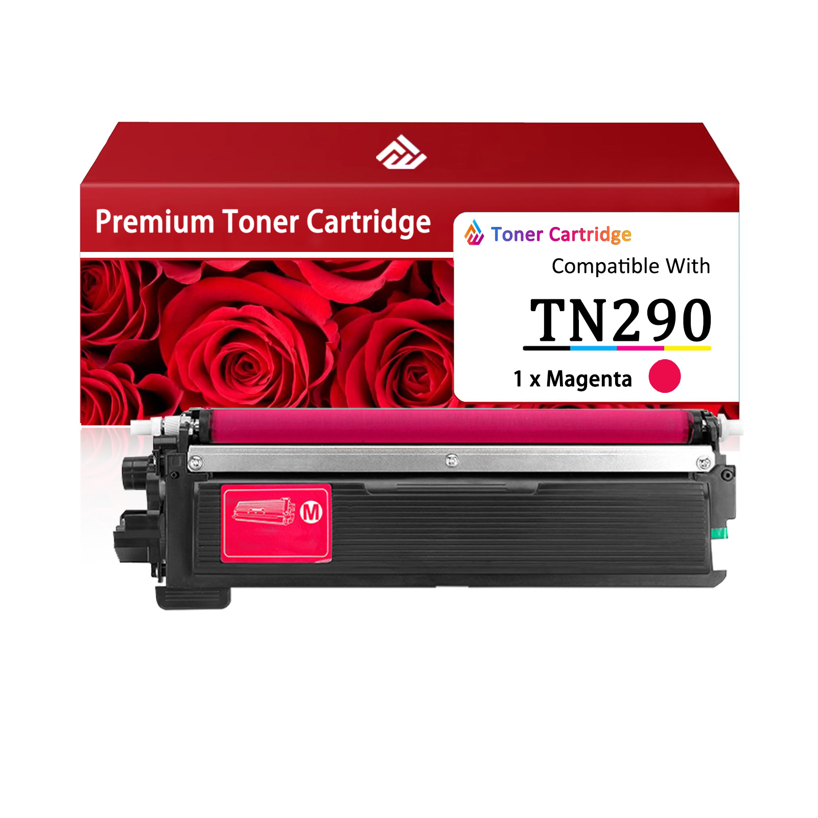 For TN290 Toner Cartridge Work For Brother DCP-9010CN HL-3040CN HL-3070CW MFC-9120CN MFC-9320CW HL-3045CN HL-3075CW HL-8070 HL-8370 MFC-9010CN MFC-9125CN MFC-9325CW Printers