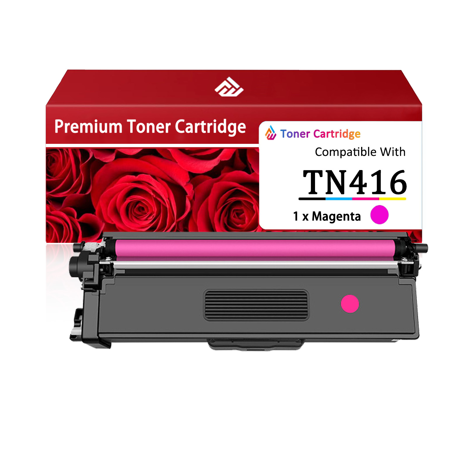 For TN416 Toner Cartridge Work For Brother HL-L8260CDW HL-8360CDWT HL-8360CDW HL-L9310CDW DCP-L8410CDW MFC-L8610CDW MFC-L8690CDW MFC-8900CDW MFC-L9570CDW Printers