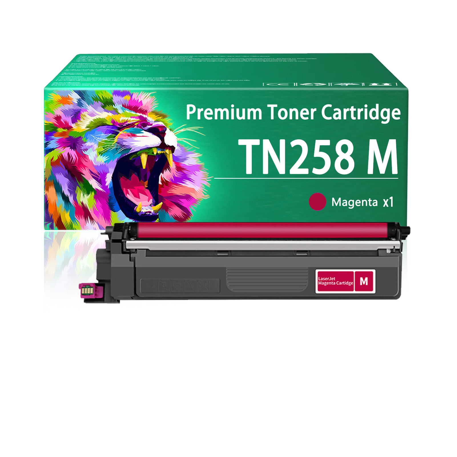 For TN258 Toner Cartridge Work For Brother HL-L8240CDW MFC-L8390CDW MFC-L8340CDW Printers