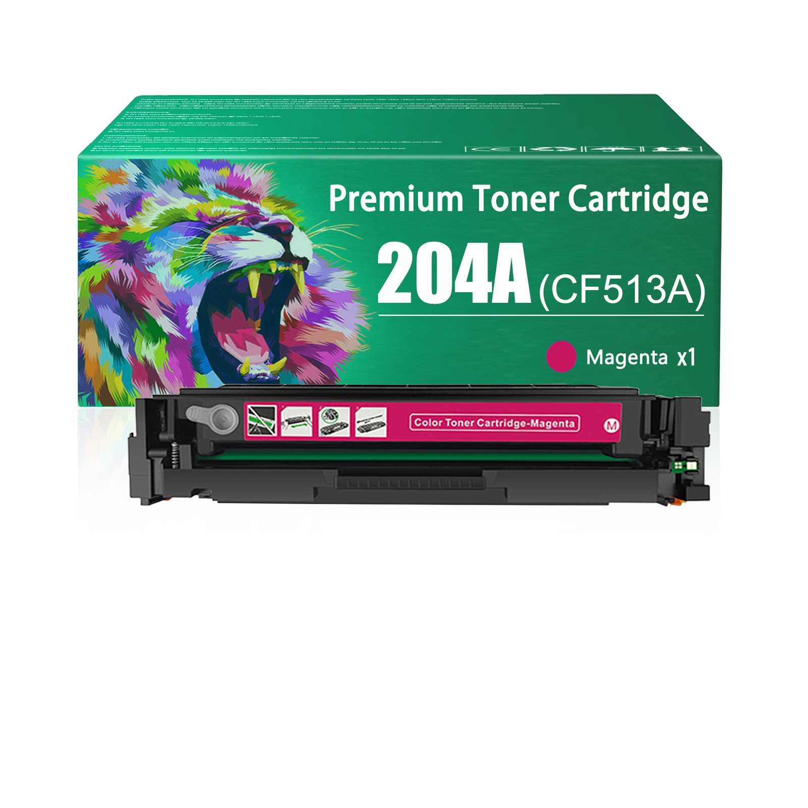 For HP 204A CF510A CF511A CF512A CF513A Toner Cartridge Work for HP Color LaserJet Pro MFP M180nw M180n M181fw M154nw M154a Printers