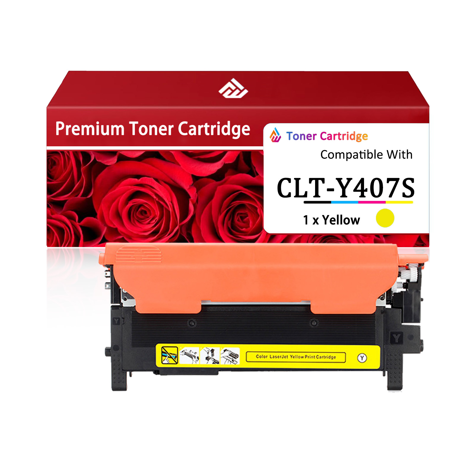 For Samsung CLT-407S CLT-K407S CLT-C407S CLT-M407S CLT-Y407S Toner Cartridge Work For Samsung CLP-321 CLP-325 CLP-326 CLP-320N CLP-325W CLX-3185 CLX-3180 CLX-3186 CLX-3185N CLX-3185FN CLX-3185FW Printers