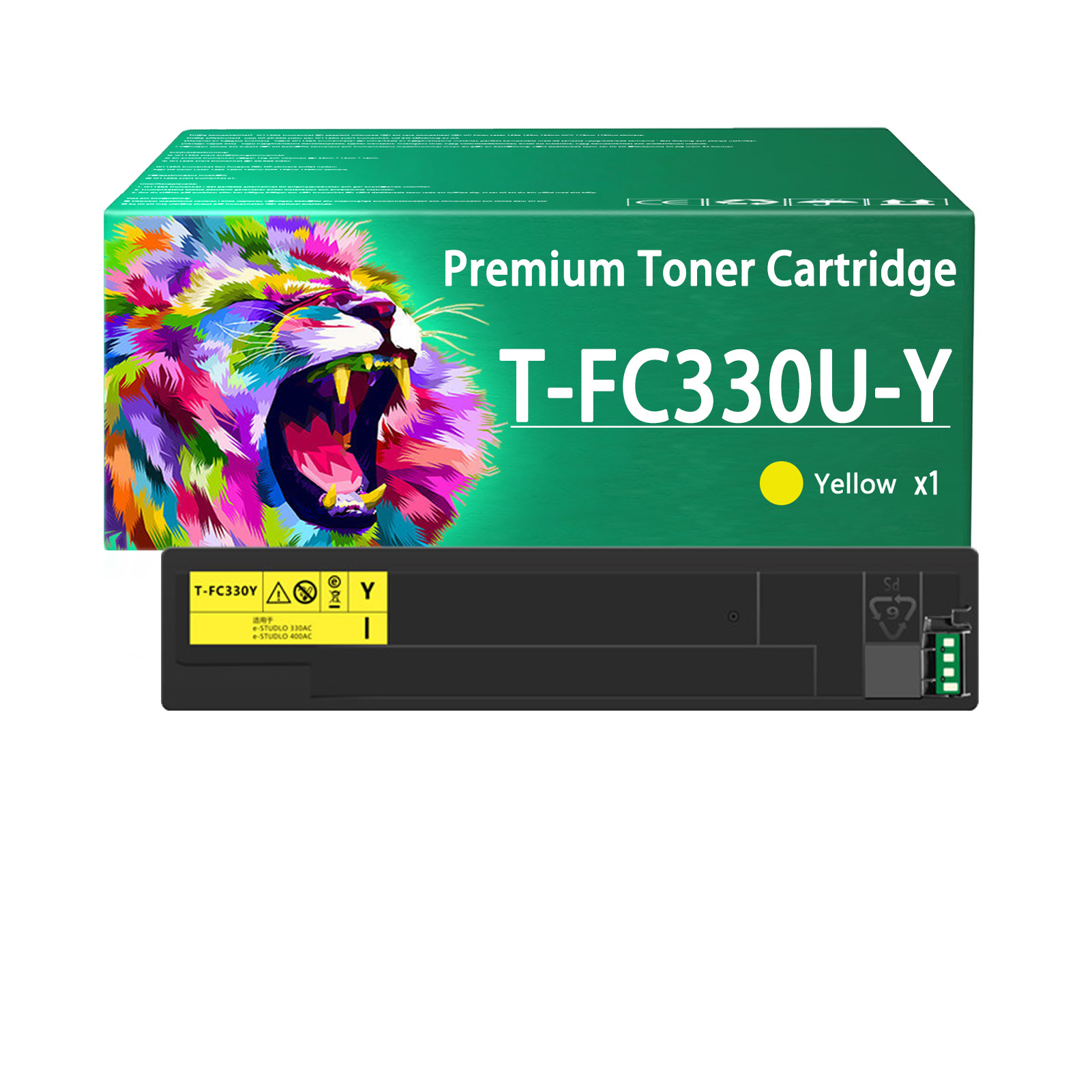 For Toshiba T-FC330U T-FC330U T-FC330U-K T-FC330U-C T-FC330U-M T-FC330U-Y Toner Cartridge Work For Toshiba E-Studio 330AC 400AC Printers