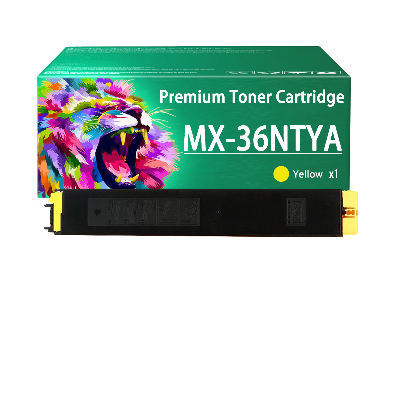 For Sharp MX-36NT MX-36NT-BA MX-36NT-CA MX-36NT-MA MX-36NT-YA Toner Cartridge Work For Sharp MX-2610N MX-2615N MX-2640N MX-3110N MX-3115N MX-3140N MX-3610N MX-3640N MX-3648N MX-2615NC MX-2648NC MX-3148NC Printers