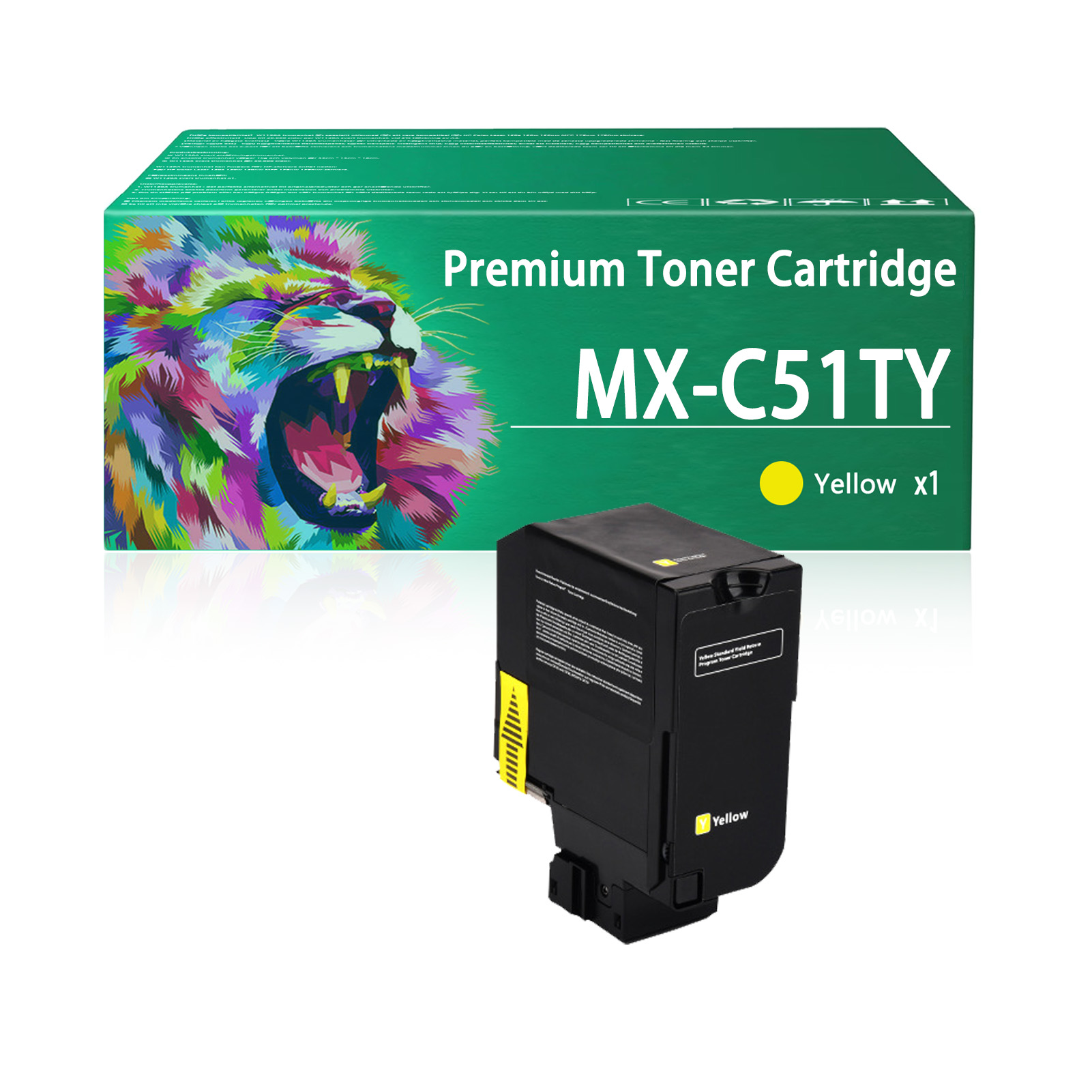 For Sharp MX-C51T MX-C51TB MX-C51TC MX-C51TM MX-C51TY Toner Cartridge Work For Sharp MX-C507P Printers