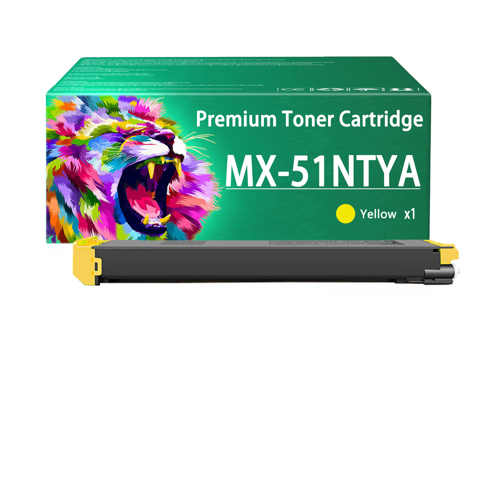 For Sharp MX-51NT MX-51NT-BA MX-51NT-CA MX-51NT-MA MX-51NT-YA Toner Cartridge Work For Sharp MX-4110N MX-4111N MX-4140N MX-4141N MX-5110N MX-5111N MX-5140N MX-5141N Printers