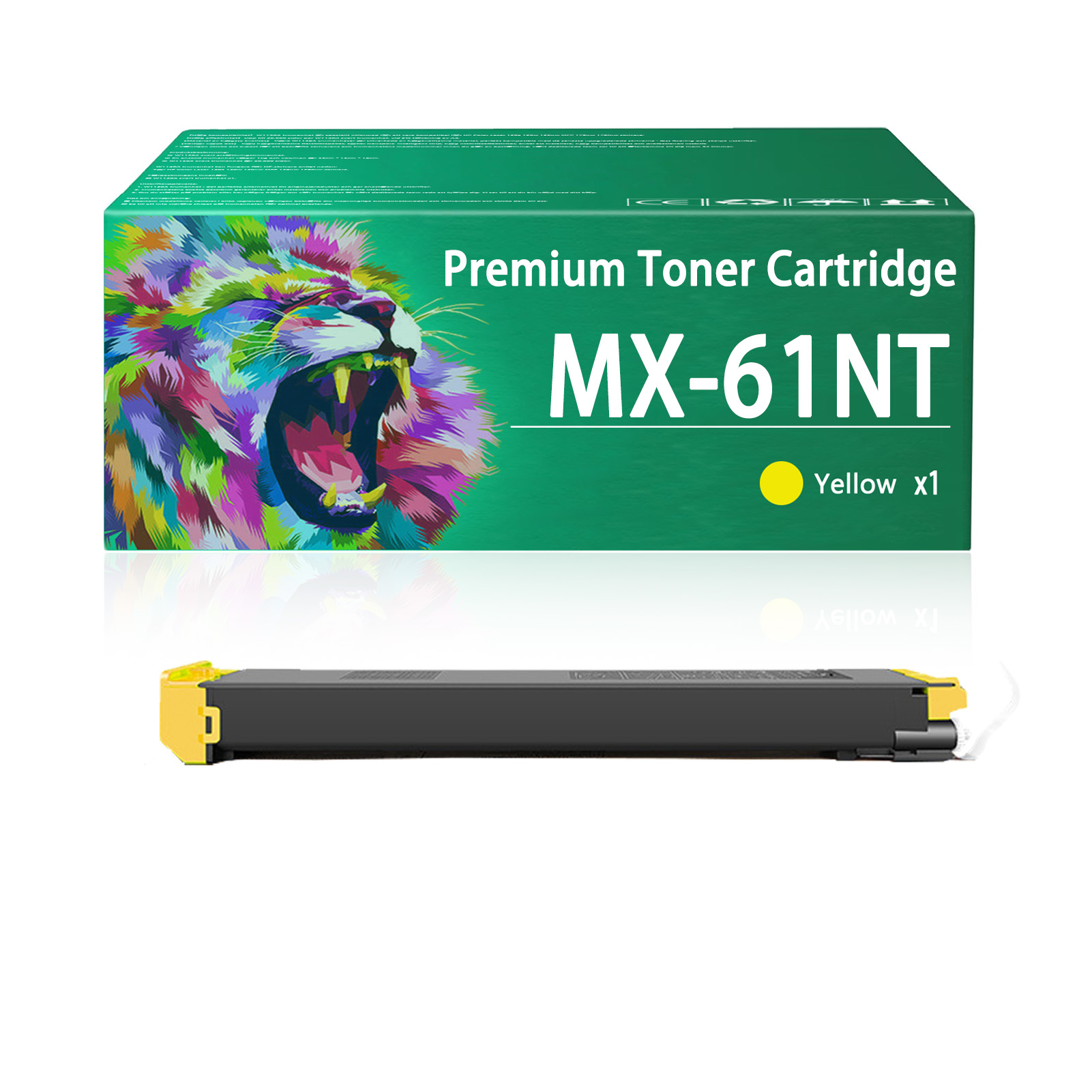 For Sharp MX-61NT MX-61NT-BA MX-61NT-CA MX-61NT-MA MX-61NT-YA Toner Cartridge Work For Sharp MX-2651 MX-3051 MX-3071 MX-3551 MX-3571 MX-4051 MX-4071 Printers