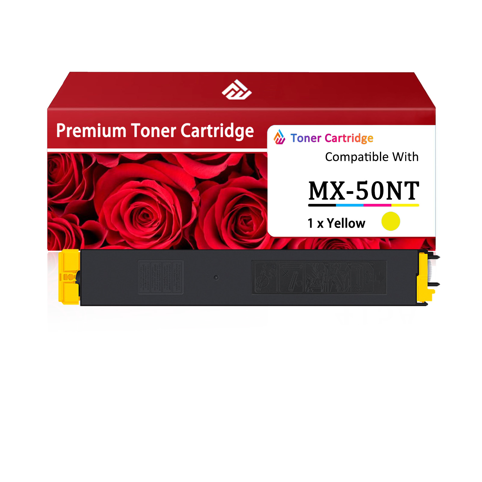 For Sharp MX-50NT MX-50NT-BA MX-50NT-CA MX-50NT-MA MX-50NT-YA Toner Cartridge Work For Sharp MX-4100N MX-4101N MX-5000N MX-5001N Printers